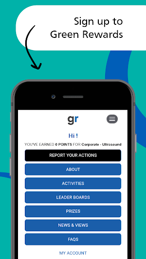 Homerton NHS; Green Rewards Screenshot 0
