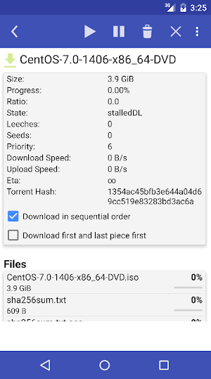 qBittorrent Controller Screenshot 1