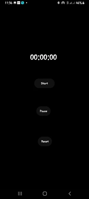 StopWatch Screenshot 1