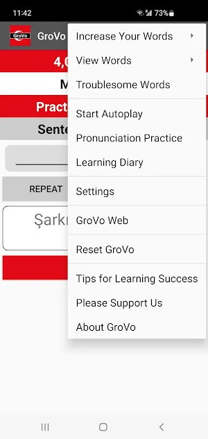 GroVo Turkish Screenshot 1
