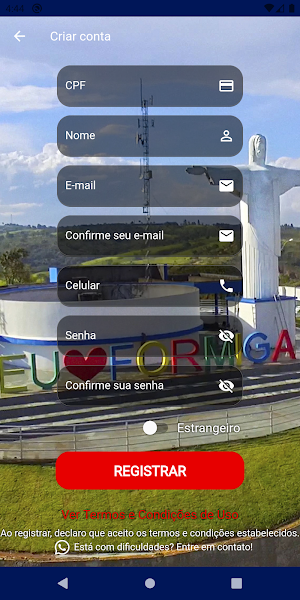 App Formiga Screenshot 1