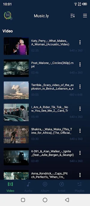 New MP3 Music Player 2020 Screenshot 0