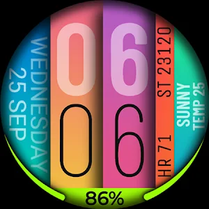 Watch Face WF106 Screenshot 2