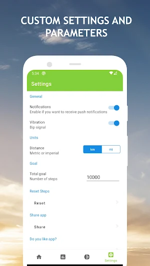 Easy Step Tracker - Pedometer Screenshot 3