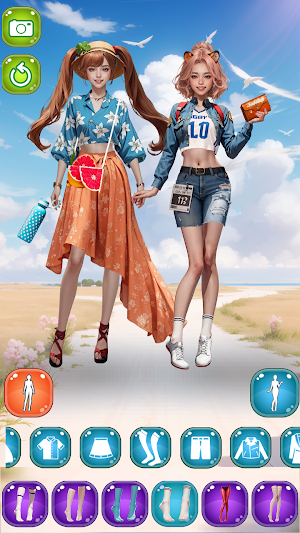 BFF Dress up Screenshot 2