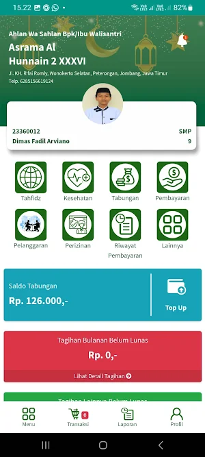 Asrama Al Hunnain 2 Darul Ulum Screenshot 2