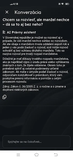 Právnik Online Screenshot 2