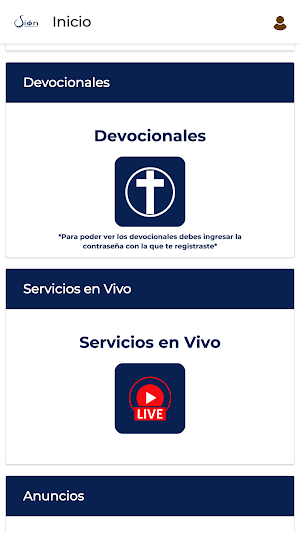 Comunidad Cristiana Sion Screenshot 2