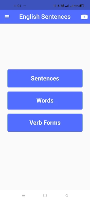 Marathi To English Sentence Screenshot 0