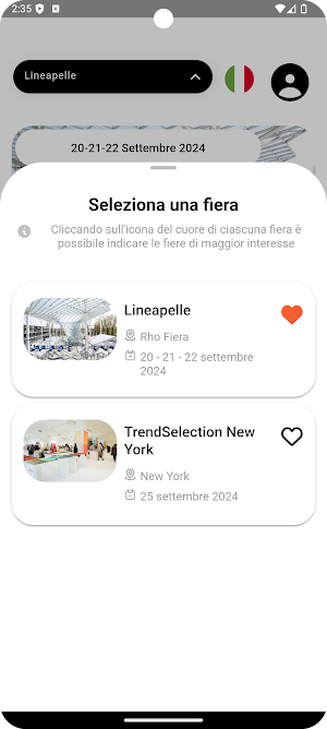 Lineapelle Fair Screenshot 2