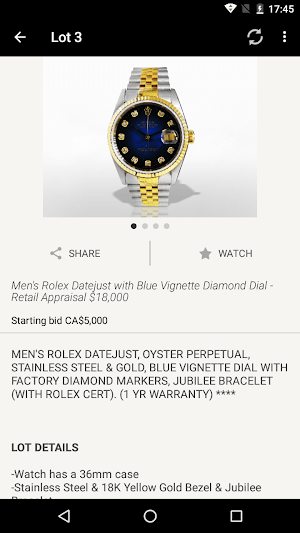 Federal Auction Service Screenshot 3