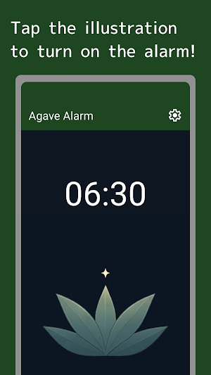 Agave Alarm - one shot wake up Screenshot 1