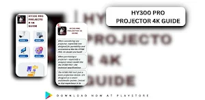 HY300 PRO Proector 4K Guide Screenshot 2