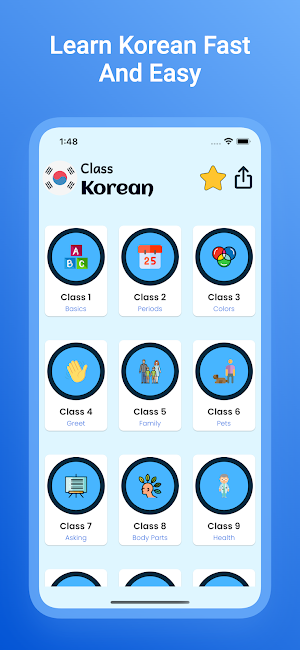 Korean Course For Beginners Screenshot 0