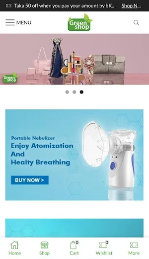 Green Shop Screenshot 3