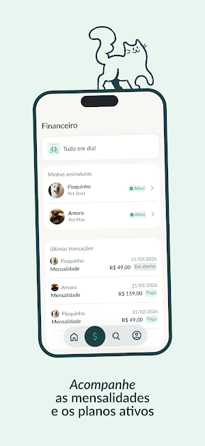Dog Life: plano de saúde pet Screenshot 3