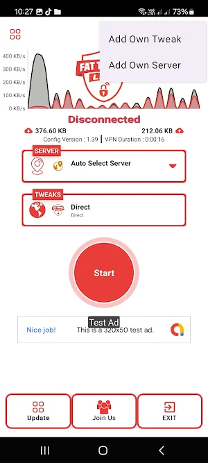 Fat Tunnel Lite Screenshot 2
