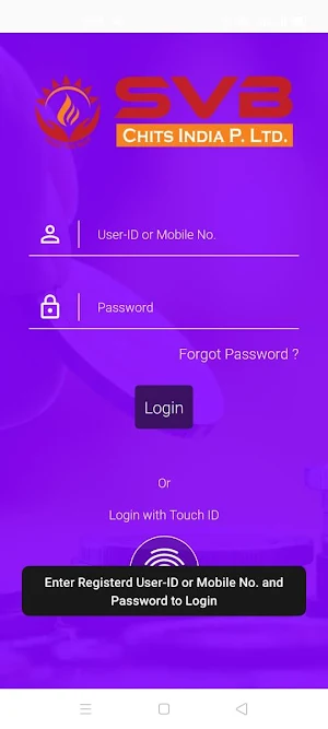 SVB Chits Customer Screenshot 2