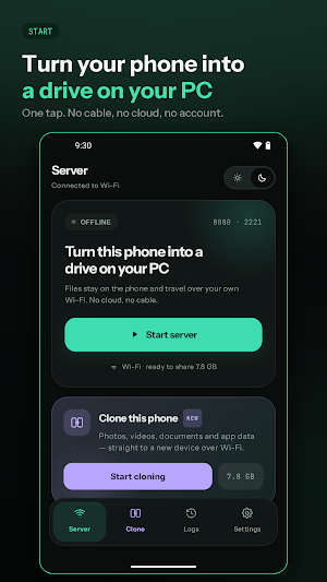 WiFi File Transfer: FTP Server Screenshot 0