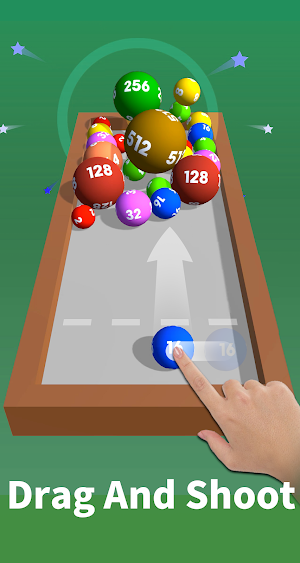 Merge Shooter 3D : 2048 Game Screenshot 3