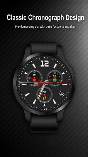 Sport Chronograph Watch Face Screenshot 0
