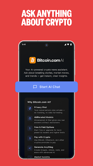 Bitcoin News: Markets & AI Screenshot 2