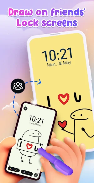 Lockscreen Drawing Screenshot 1