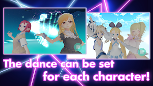 DanceDreamMV MMD✕VRoid Live Simulator Screenshot 1