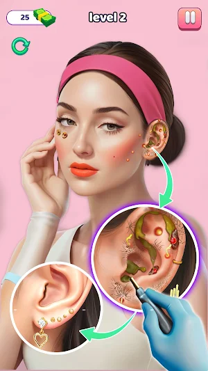 ASMR Skin Care Makeup Game Screenshot 0