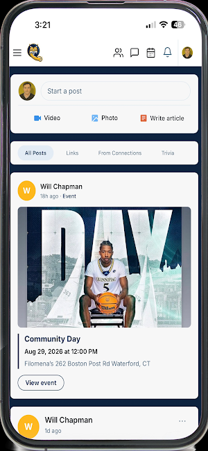 Quinnipiac MBB Alumni Assoc Screenshot 0