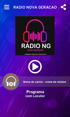 Rádio Nova Geração Screenshot 0