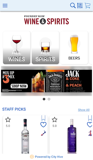 Foundry Row Wine and Spirits Screenshot 2
