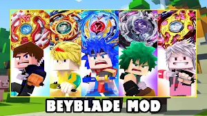 Beyblade Mod for MInecraft PE Screenshot 2
