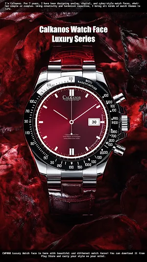 CWF 008 Luxury Watch Face Screenshot 0