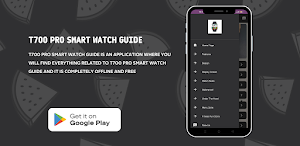 T700 Pro Smart Watch Guide Screenshot 0