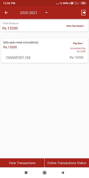 BIRLA OPEN MINDS BHAGALPUR SCHOOL PARENT APP Screenshot 3