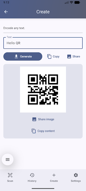 Wifi | QR | BarCode Scanner Screenshot 2