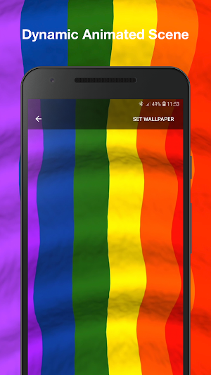 Pride Flag Live Wallpaper Screenshot 1