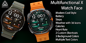 Multifunctional X Watch Face Screenshot 0