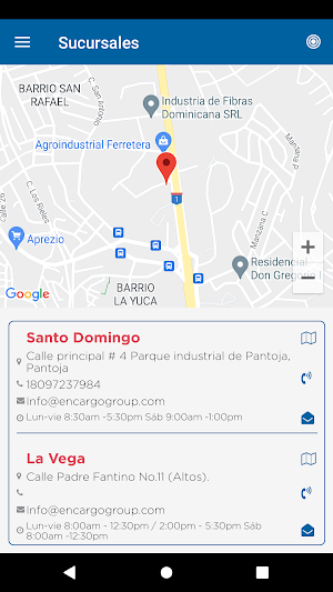 Encargopaq Screenshot 1