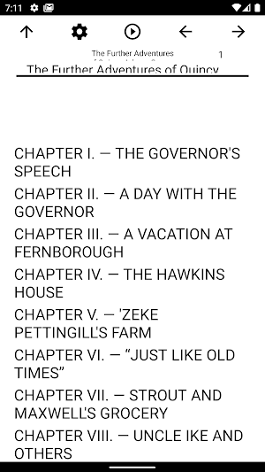 Book, The Further Adventures of Quincy Adams ... Screenshot 0