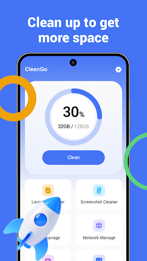 CleanGo - Junk Files Cleaner Screenshot 0