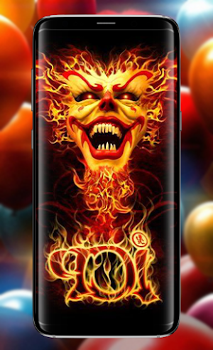 Scary Clown Wallpaper Screenshot 2