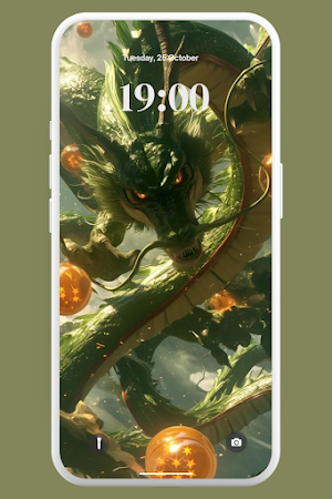 Anime Dragon Wallpaper Screenshot 1
