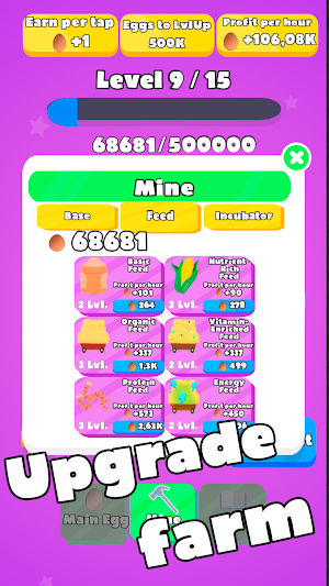 Egg Clicker - Eggs Tap Hero Screenshot 3