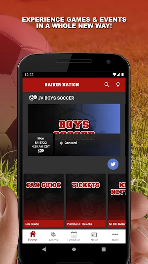 Raider Nation Athletics Screenshot 0