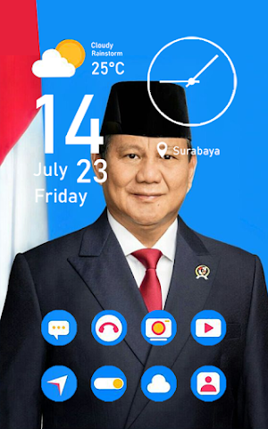wallpaper Prabowo Presiden Screenshot 0
