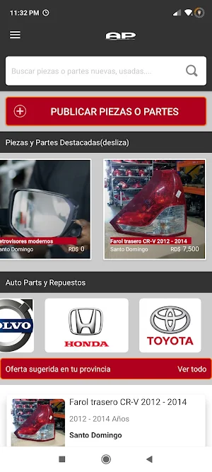 Auto Piezas RD Screenshot 1