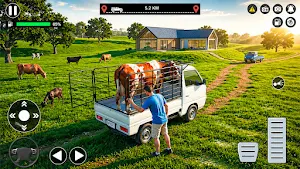 Animal Truck Transport Sim 3D Screenshot 1