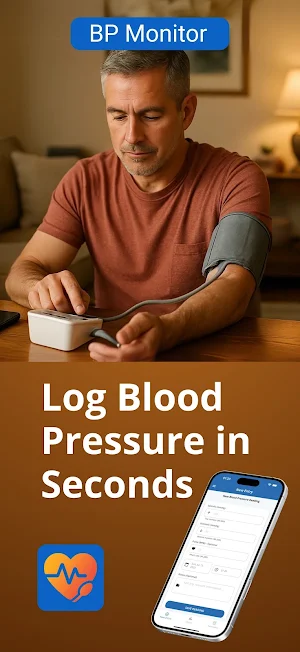 BP Monitor: Blood Pressure Log Screenshot 0